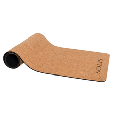 Load image into Gallery viewer, Natural Cork Yoga Mat